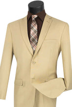 Vinci "Versafit" Beige Suit (2-Piece Set)