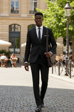 "Versafit" Black Suit (2-Piece Set)