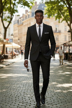 "Versafit" Black Suit (2-Piece Set)