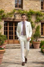 "Versafit" Ivory Suit (2-Piece Set)