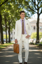 "Versafit" Ivory Suit (2-Piece Set)