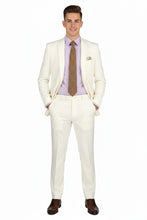 "Versafit" Ivory Suit (2-Piece Set)