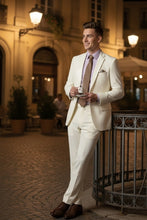 Vinci "Versafit" Ivory Suit (2-Piece Set)