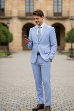 "Versafit" Light Blue Suit (2-Piece Set)