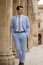 Vinci "Versafit" Light Blue Suit (2-Piece Set)
