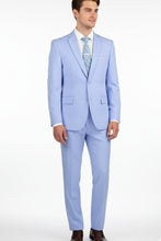 Vinci "Versafit" Light Blue Suit (2-Piece Set)