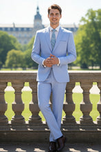 Vinci "Versafit" Light Blue Suit (2-Piece Set)