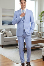 Vinci "Versafit" Light Blue Suit (2-Piece Set)