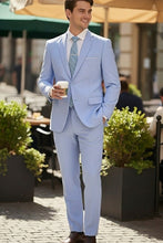 Vinci "Versafit" Light Blue Suit (2-Piece Set)