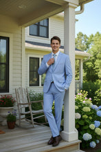 Vinci "Versafit" Light Blue Suit (2-Piece Set)