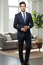 Vinci "Versafit" Navy Suit (2-Piece Set)