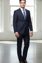 Vinci "Versafit" Navy Suit (2-Piece Set)
