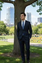 Vinci "Versafit" Navy Suit (2-Piece Set)