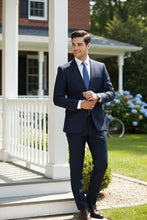 Vinci "Versafit" Navy Suit (2-Piece Set)