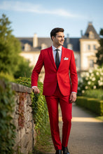 Vinci "Versafit" Red Suit (2-Piece Set)