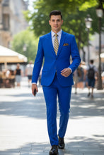 "Versafit" Royal Blue Suit (2-Piece Set)