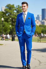 "Versafit" Royal Blue Suit (2-Piece Set)