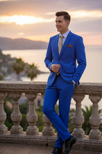 "Versafit" Royal Blue Suit (2-Piece Set)