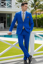 Vinci "Versafit" Royal Blue Suit (2-Piece Set)