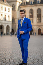Vinci "Versafit" Royal Blue Suit (2-Piece Set)