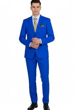 Vinci "Versafit" Royal Blue Suit (2-Piece Set)