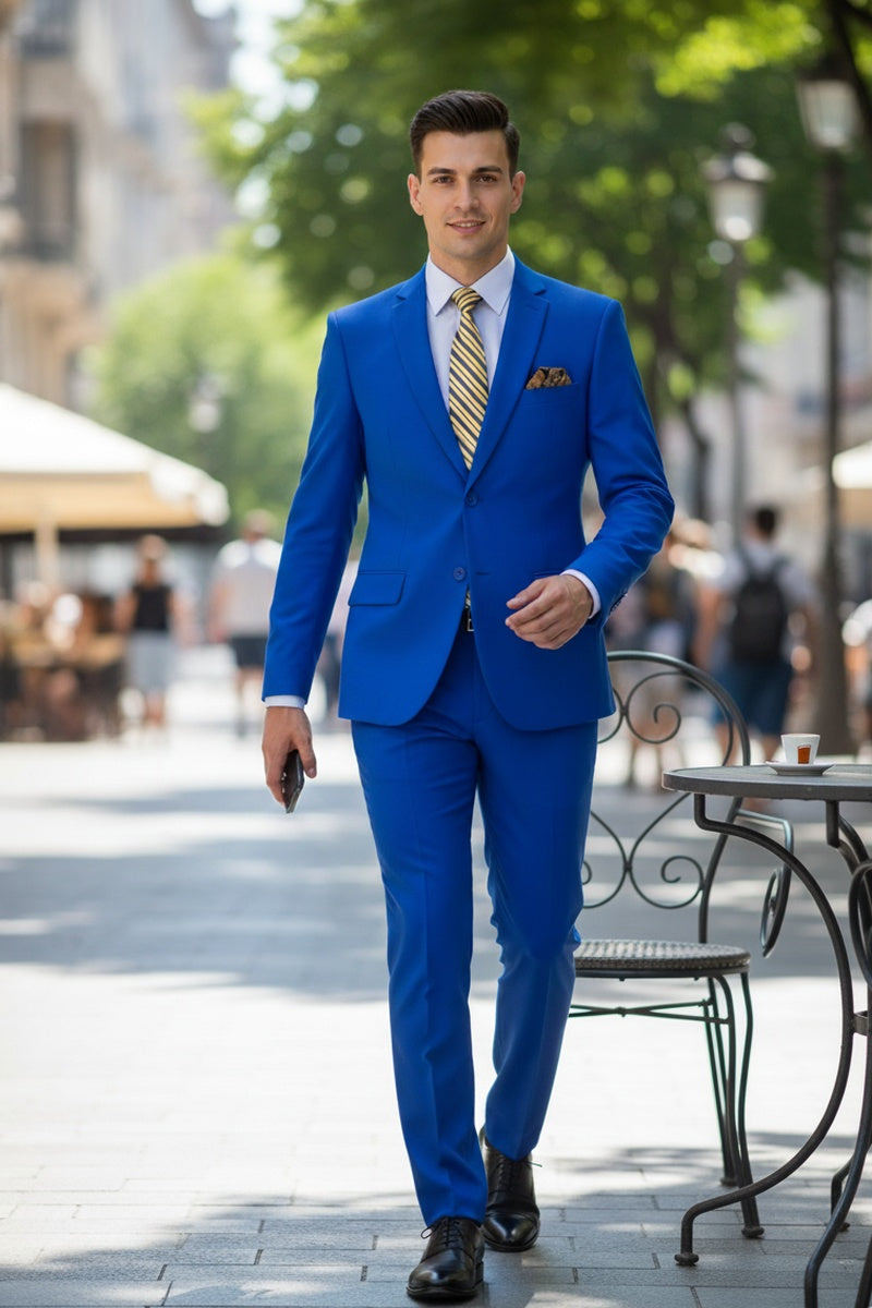 Versafit" Royal Blue Suit (2-Piece Set) Buy4LessTuxedo.com Versafit" Royal Blue Suit (2-Piece Set) Buy4LessTuxedo.com