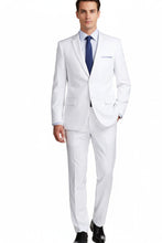 Vinci "Versafit" White Suit (2-Piece Set)