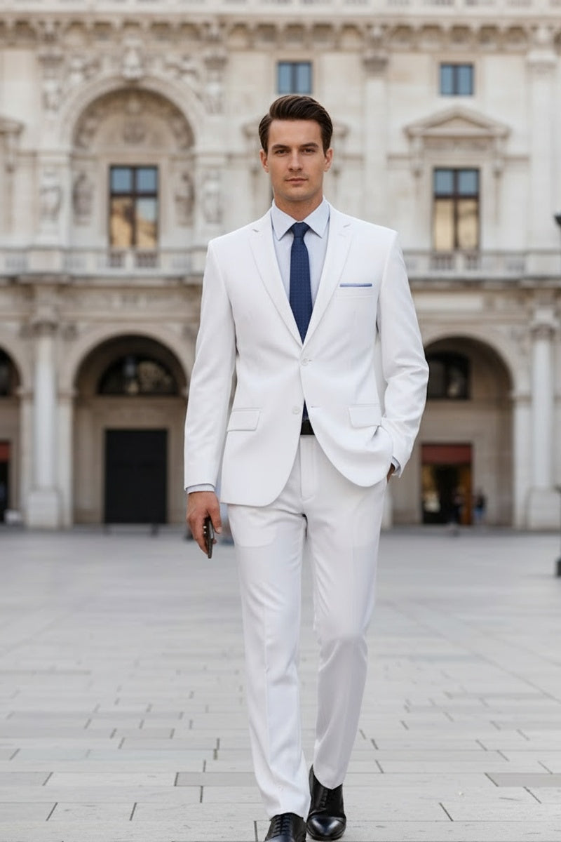 white 2 piece dress suit Wedding Skirt Womens Skirt Suits For Work White Shawl Lapel Suit 2-Piece