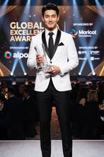 West End "Rowan" White 1-Button Shawl Tuxedo (2-Piece Set)