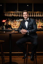 Xander Xiao "Amsterdam" Black Tuxedo Jacket (Separates)