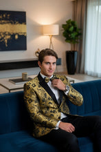 Xander Xiao "Amsterdam" Gold Tuxedo Jacket (Separates)