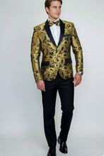 Xander Xiao "Amsterdam" Gold Tuxedo Jacket (Separates)