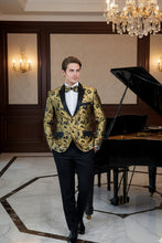 Xander Xiao "Amsterdam" Gold Tuxedo Jacket (Separates)