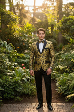 Xander Xiao "Amsterdam" Gold Tuxedo Jacket (Separates)