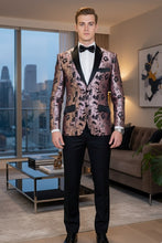 Xander Xiao "Amsterdam" Pink Tuxedo Jacket (Separates)