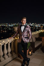 Xander Xiao "Amsterdam" Pink Tuxedo Jacket (Separates)