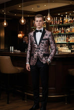 Xander Xiao "Amsterdam" Pink Tuxedo Jacket (Separates)