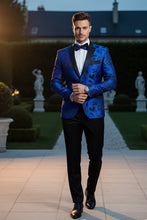 Xander Xiao "Amsterdam" Royal Blue Tuxedo Jacket (Separates)