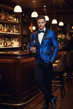 Xander Xiao "Amsterdam" Royal Blue Tuxedo Jacket (Separates)