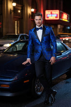 Xander Xiao "Amsterdam" Royal Blue Tuxedo Jacket (Separates)