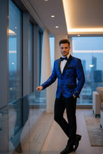 Xander Xiao "Amsterdam" Royal Blue Tuxedo Jacket (Separates)