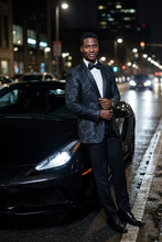 Xander Xiao "Havana" Black Tuxedo Jacket (Separates)