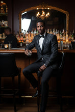 Xander Xiao "Havana" Black Tuxedo Jacket (Separates)