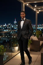 Xander Xiao "Havana" Black Tuxedo Jacket (Separates)