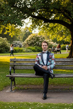 Xander Xiao "Monte Carlo" Red Tuxedo Jacket (Separates)