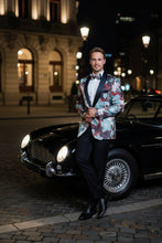 Xander Xiao "Monte Carlo" Red Tuxedo Jacket (Separates)