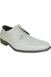 Allure Men "Allure Moc Toe" Cement Matte Tuxedo Shoes