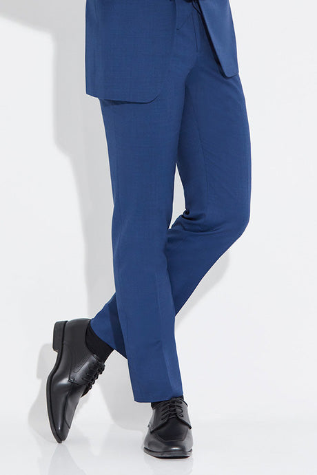 Allure Men "Brunswick" Cobalt Slim Suit Pants