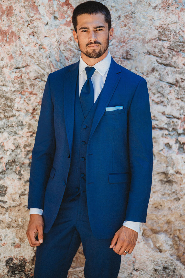 Allure Men "Brunswick" Cobalt Suit Jacket (Separates)