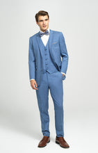 Allure Men "Brunswick" Cornflower Suit Vest